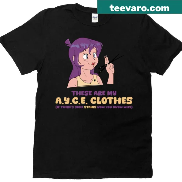 Oversized T-shirt with humorous clothes slogan