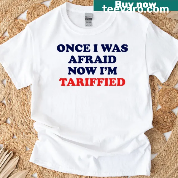 Humorous T-shirt with tariff pun graphic