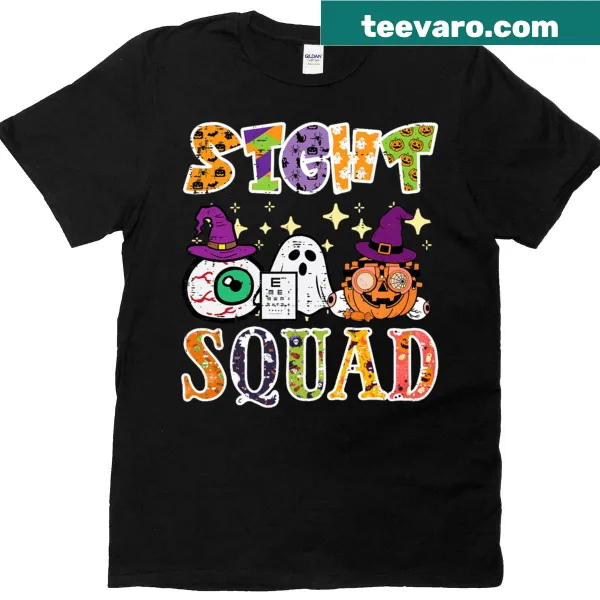 Halloween-themed optometrist t-shirt