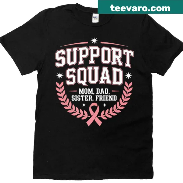 Breast cancer awareness t-shirt featuring a warrior illustration
