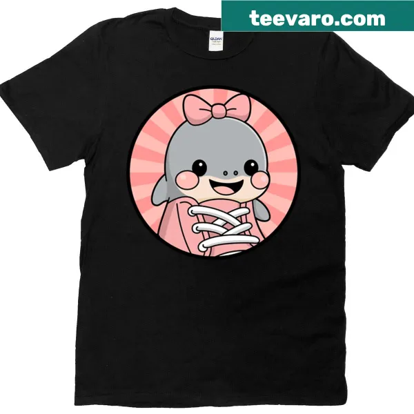 Cute character Tralalerita illustration on a playful T-shirt