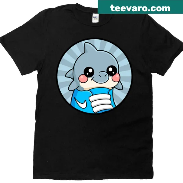 Illustration of a cute character on a fun Italian-themed t-shirt