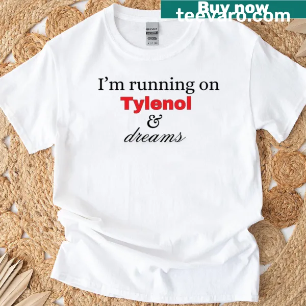 Oversized Tylenol Dreams graphic T-shirt