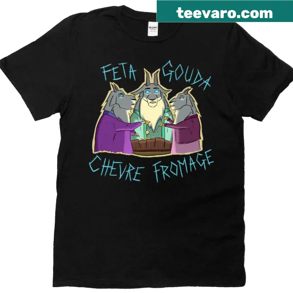 Vintage cartoon T-shirt featuring whimsical mutant fantasy animals