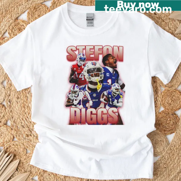 Vintage football t-shirt featuring the number 14 design