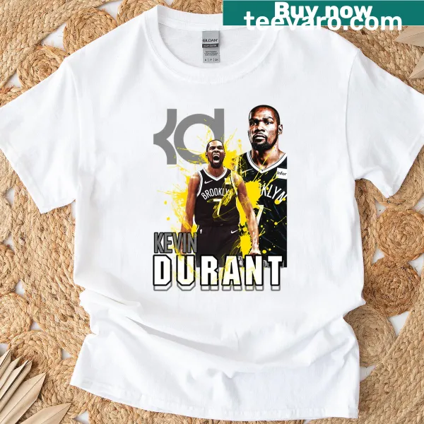 Basketball player graphic with playful stickers printed on T-shirt
