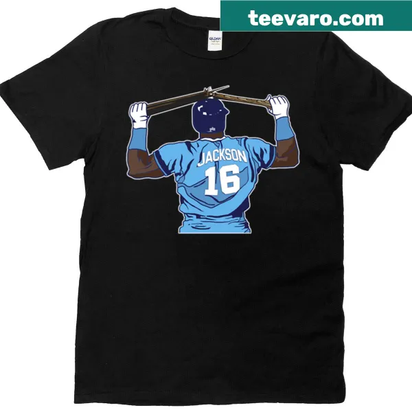 Tribute t-shirt featuring Bo Jackson and bat graphic
