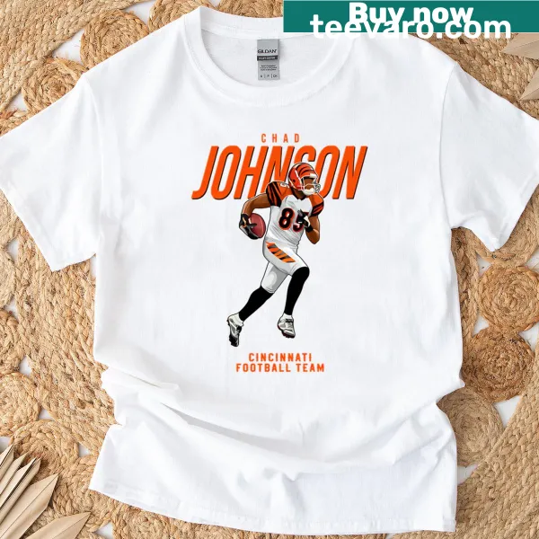 Cincinnati football T-shirt with Chad Johnson's number 85