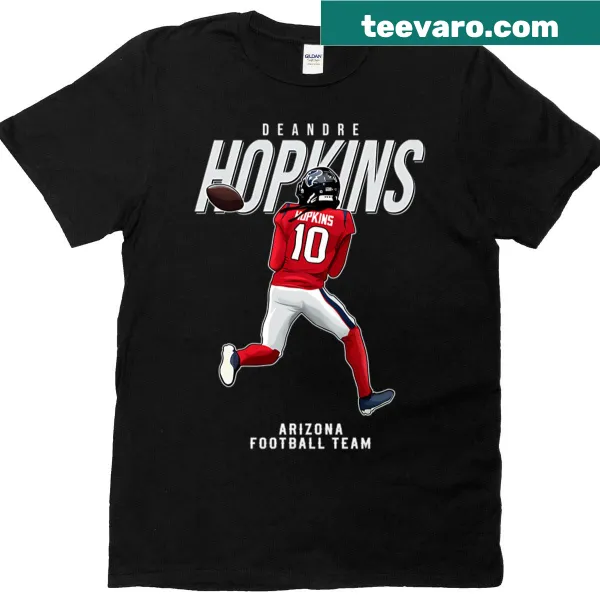 Arizona football T-shirt featuring Deandre Hopkins' number 10