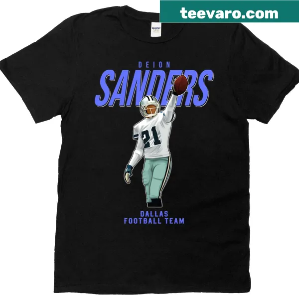 Deion Sanders 21 graphic T-shirt