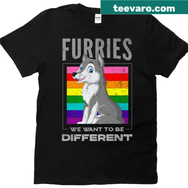 Furry fandom-themed T-shirt for cosplayers
