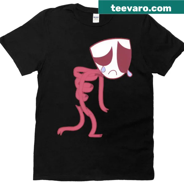 T-shirt featuring Gangle from the Amazing Digital Circus