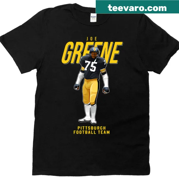 Joe Greene Pittsburgh football T-shirt with player number