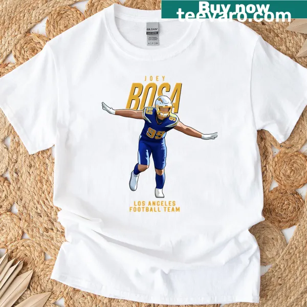 Men's t-shirt featuring Joey Bosa's name and number 97