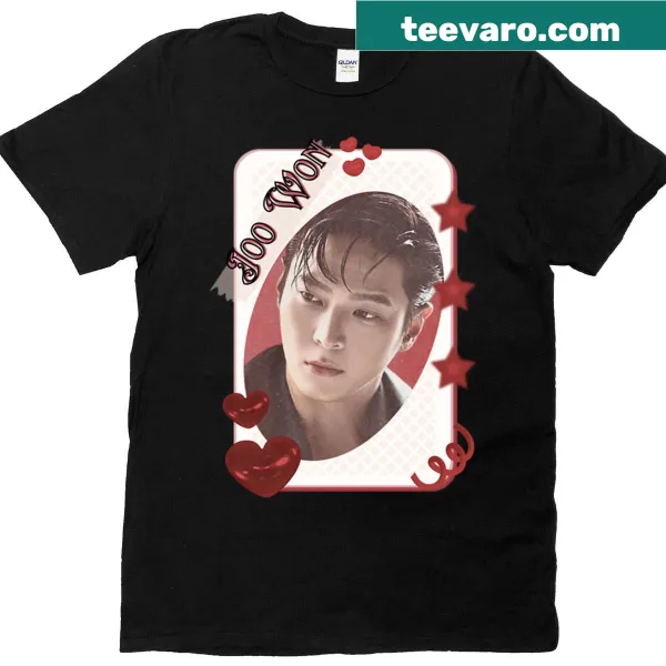 Stylish T-shirt featuring Joo Won and K-drama collage design