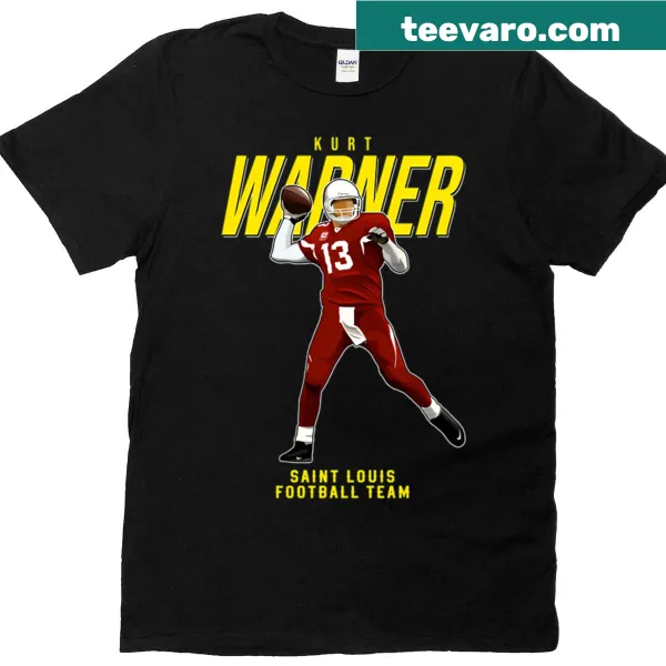 Kurt Warner football T-shirt featuring number 13