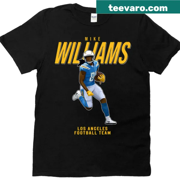 Los Angeles Football Team t-shirt with Mike Williams' name and number 81