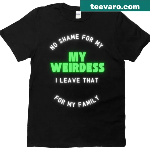 Playful t-shirt with humorous phrase about being unique