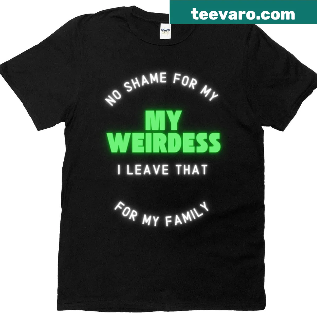 Playful t-shirt with humorous phrase about being unique — on a men's t-shirt