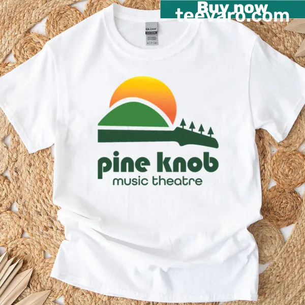 T-shirt featuring a design inspired by Pine Knob