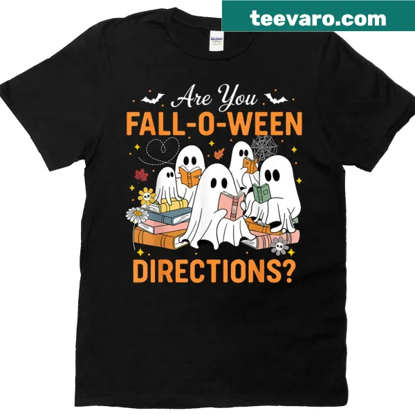 T-shirt with playful ghost design for Halloween