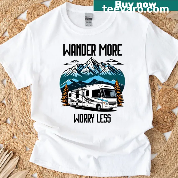 RV adventure travel-themed t-shirt