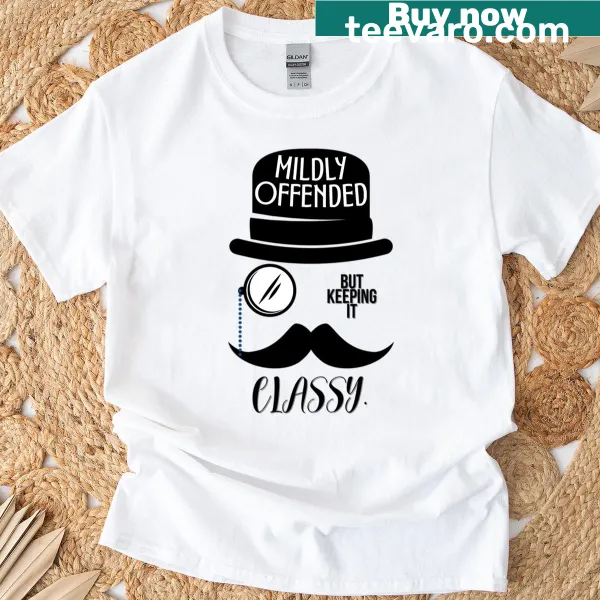 Sarcastic graphic T-shirt featuring a witty saying