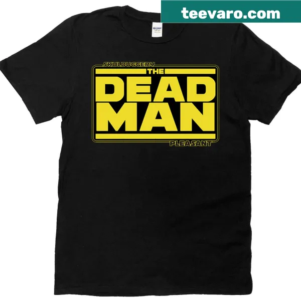 Skulduggery Pleasant themed T-shirt featuring whimsical illustration