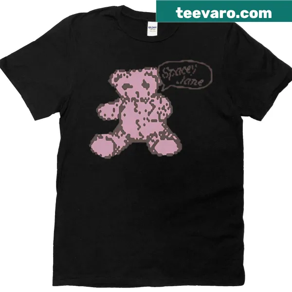 Graphic t-shirt featuring the design of Spacey Jane merchandise