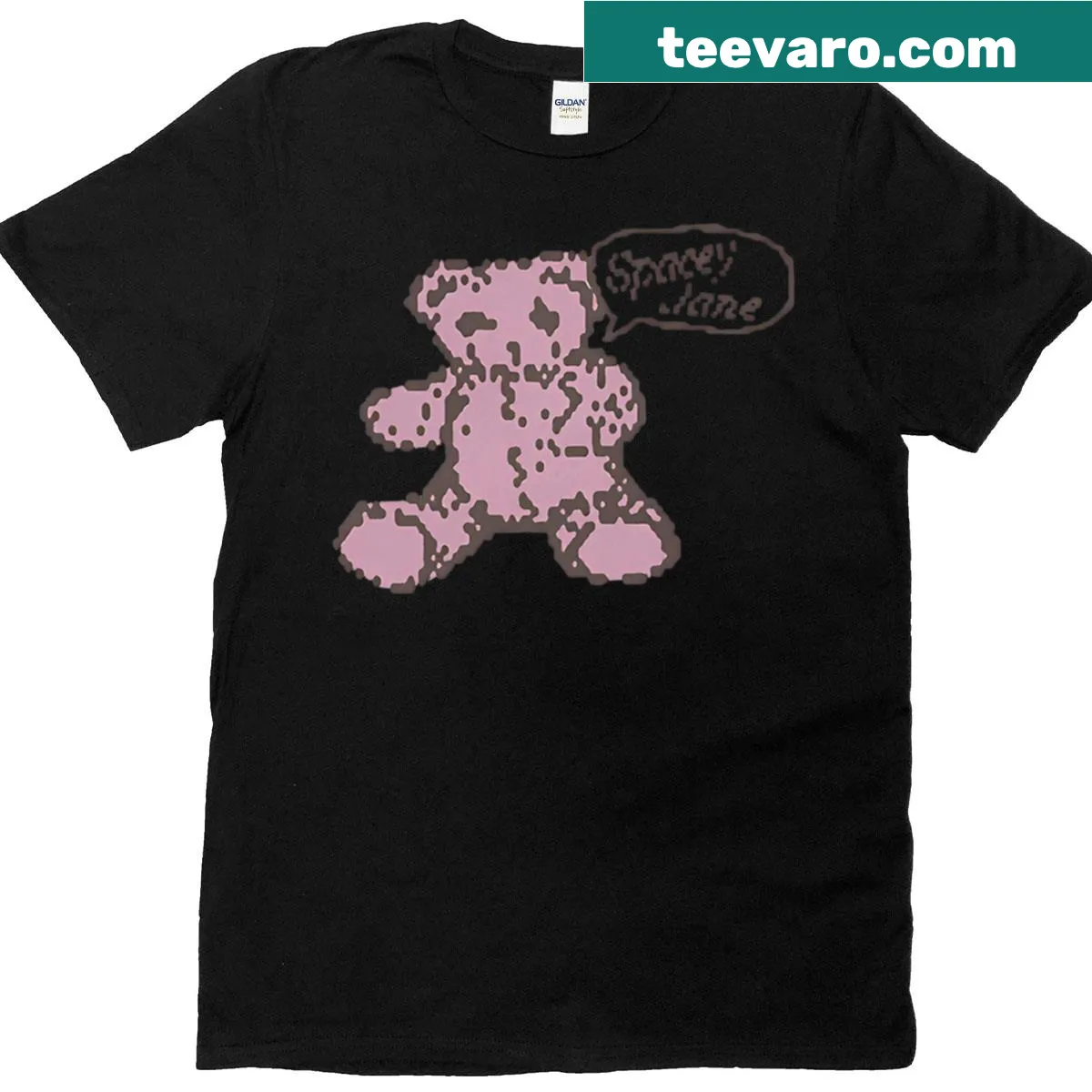 Graphic t-shirt featuring the design of Spacey Jane merchandise — on a men's t-shirt