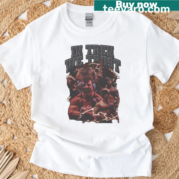 Playful T-shirt featuring Tren Twins themed graphic design
