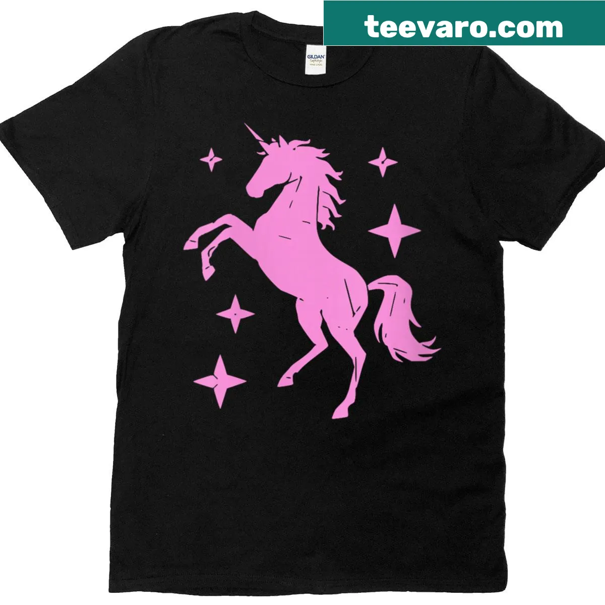Fun t-shirt for girls featuring ponies and heels — on a men's t-shirt