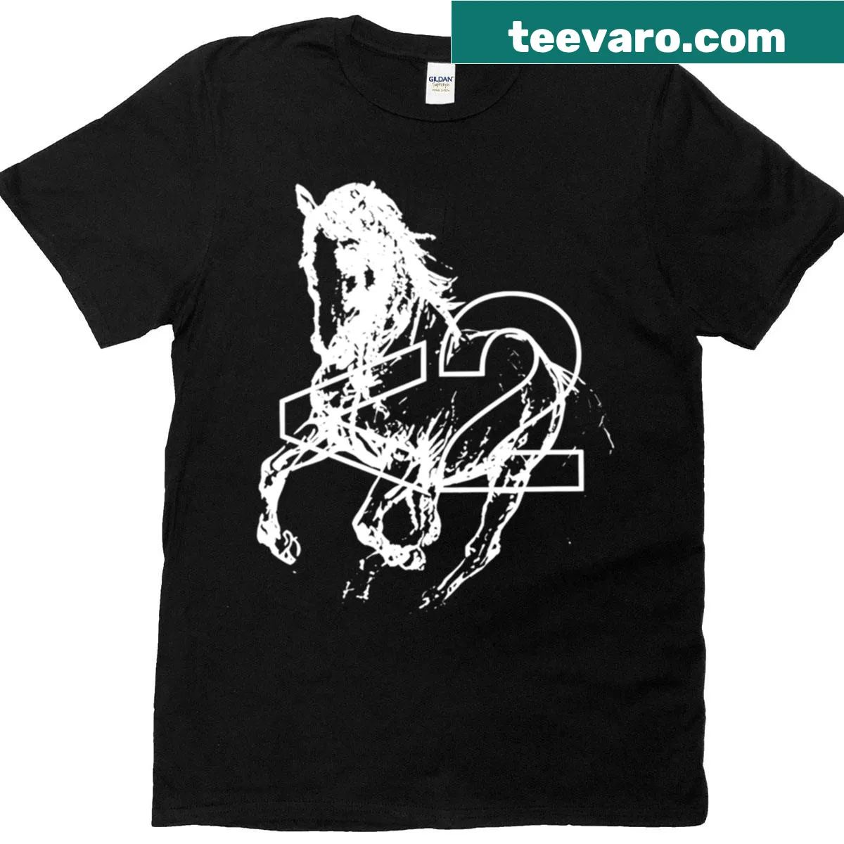 Minimalist 2hollis logo on T-shirt in typography style — on a men's t-shirt