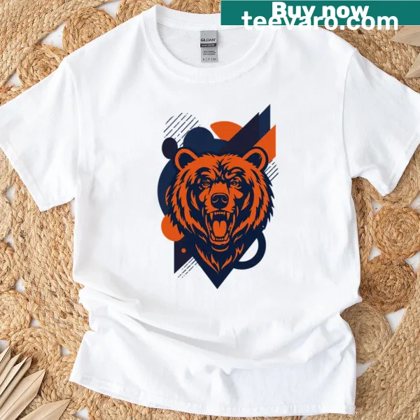 Bear Down design for Chicago Bears fans with impactful typography.
