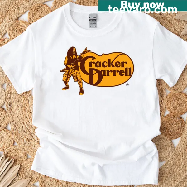 Funny parody logo design on a Dime Cracker Darrell t-shirt