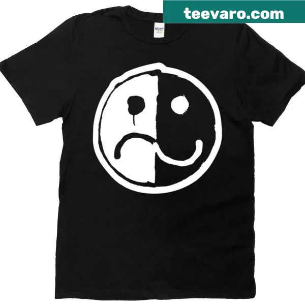 Oversized Fall Out Boy logo T-shirt in bold graphic style