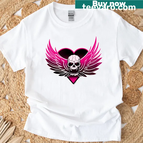 Hitman Hart Logo graphic on T-shirt