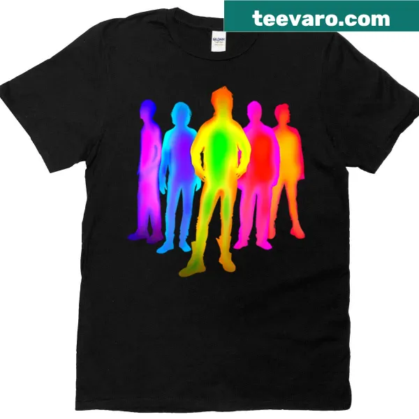 T-shirt featuring Indochine rock band design in bold typography