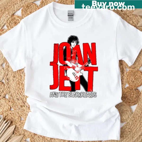 Vintage logo T-shirt for Joan Jett and The Blackhearts 2025 concert tour