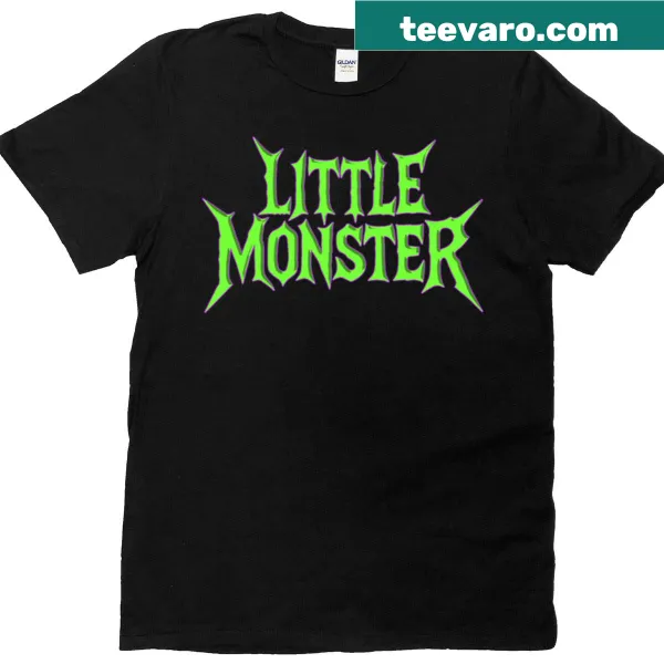 T-shirt featuring a cute little monster illustration