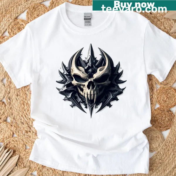 Fantasy-themed t-shirt featuring an artistic depiction of a spire