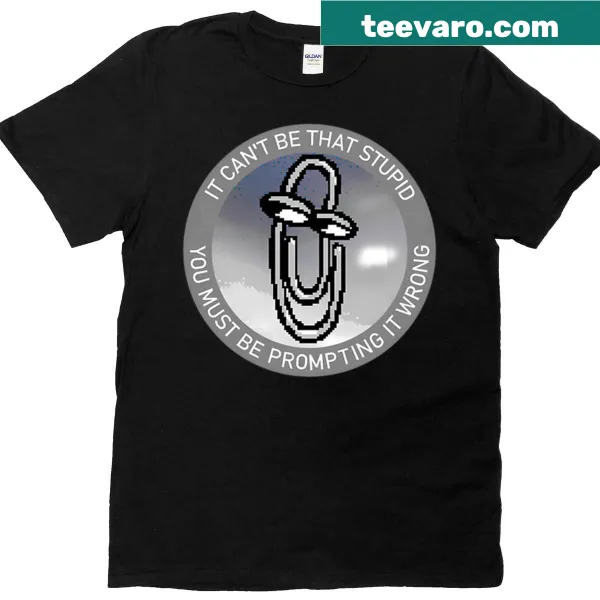 Minimalist AI logo T-shirt without text