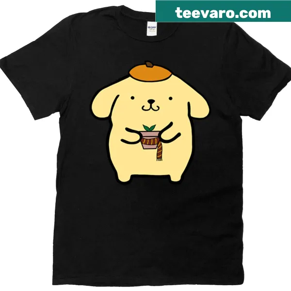 Pompompurin character illustrated as Peter Pettigrew