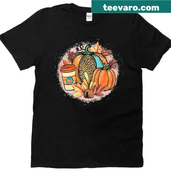 Fun Pumpkin Spice graphic on a comfortable T-shirt