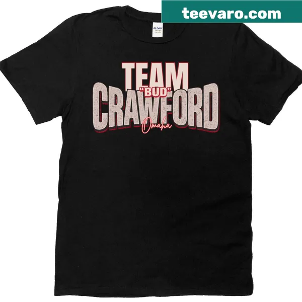 Graphic Team Bud Terence Crawford t-shirt celebrating boxing talent