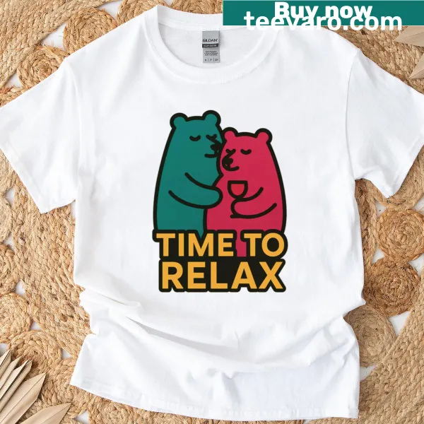 Adorable panda illustration promoting relaxation and coziness.