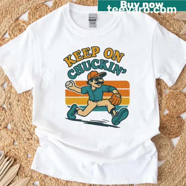 T-shirt with a whimsical butter beer design