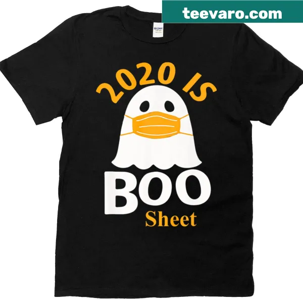 T-shirt with a funny ghost design and Halloween phrase
