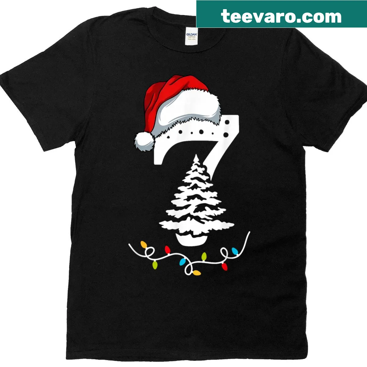 Couples T-shirt with meme slang text and holiday theme — on a men's t-shirt