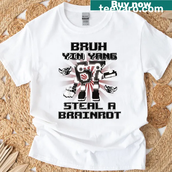 Funny 'bruh' yin yang design for kids